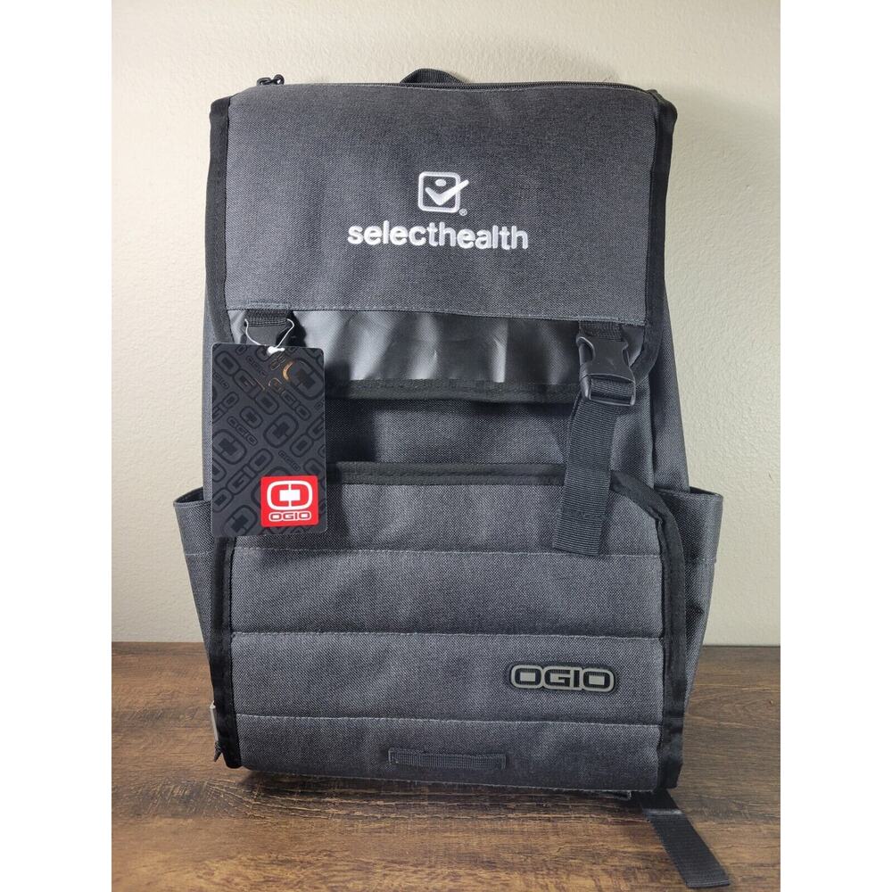 OGIO Apex backpack 17" select health Computer Laptop Backpack Heather Grey